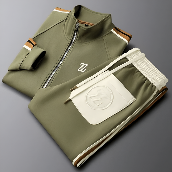 Levoire | Ensemble De Survêtement Élégant Et Confortable Pour Un Style Actif Vert