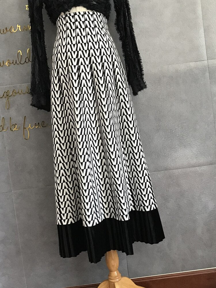 Levoire | Robe Plissée Élégante Une taille Noir