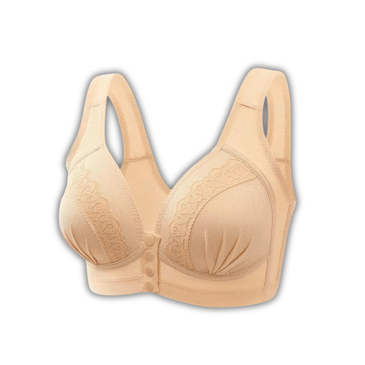 Levoire | Col Haut En Coton Doux Pour La Peau Beige