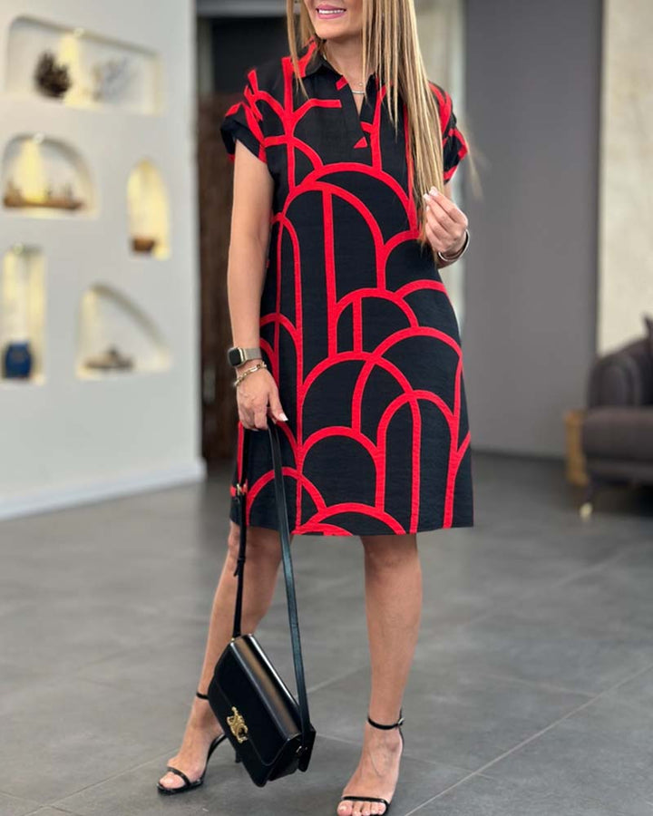 Levoire | Robe Midi Manches Courtes
