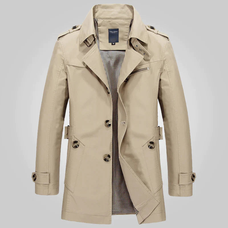 Levoire | Trench Élégant Pour Femmes Khaki