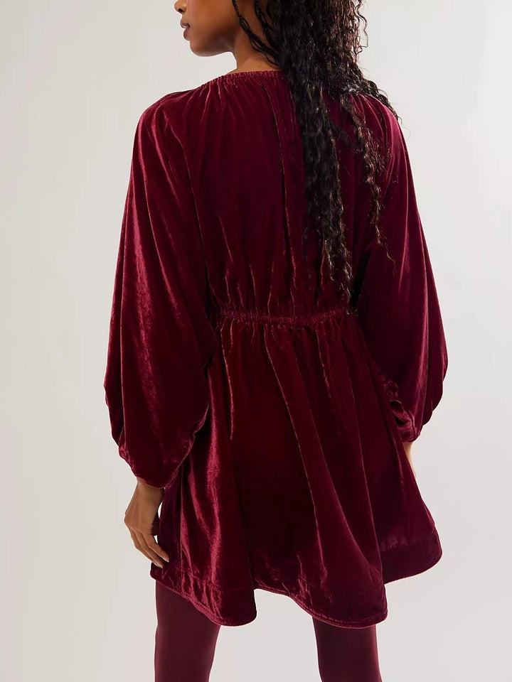 Levoire | Robe Mini En Velours Confortable