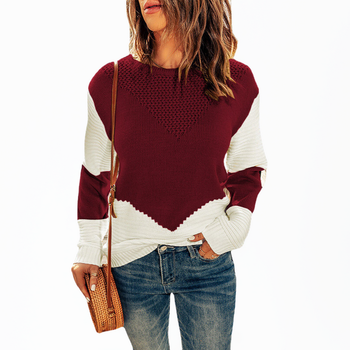 Levoire | Pull-Over Oversized À Manches Longues Avec Col Rond Vinfleur