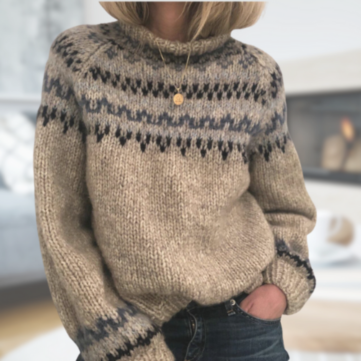 Levoire | Pull classique pour femmes chaud