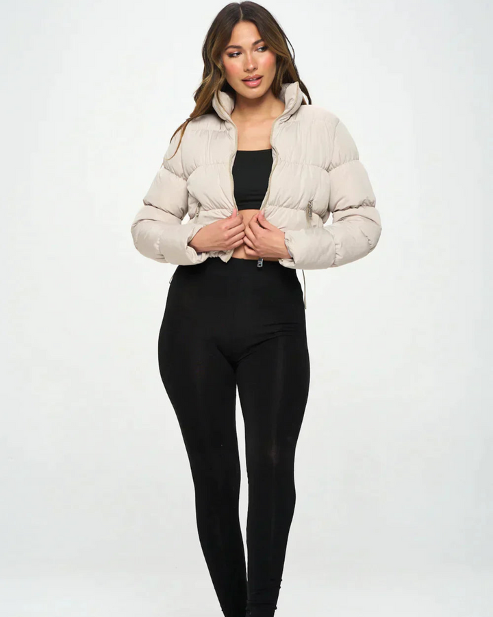 Levoire | Veste chaude pour femmes Crème