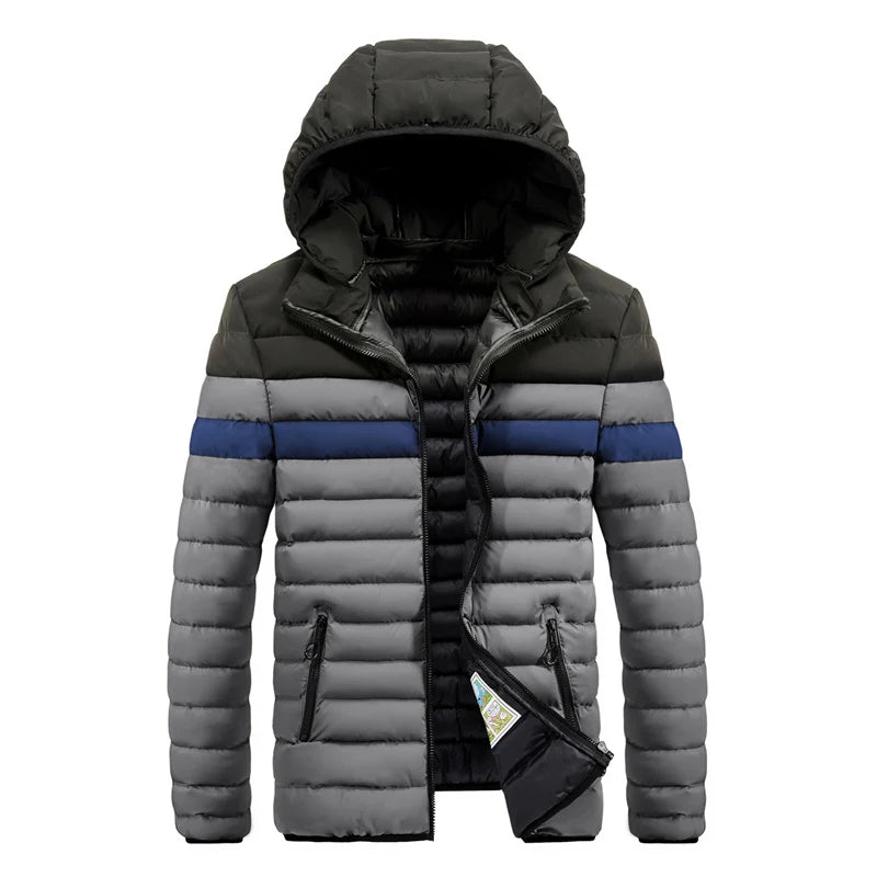 Levoire | Veste Fit Pour Aventures En Plein Air Pour Hommes Noir gris