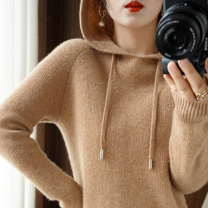 Levoire | Sweat à Capuche Chaud Pour Femme - Hiver Brun