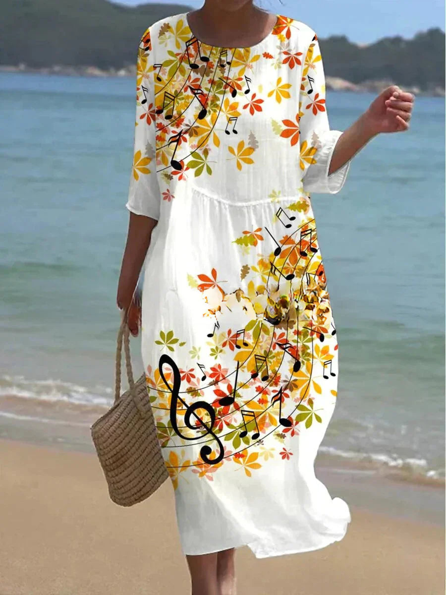 Levoire | Robe BohoBloom Blanc