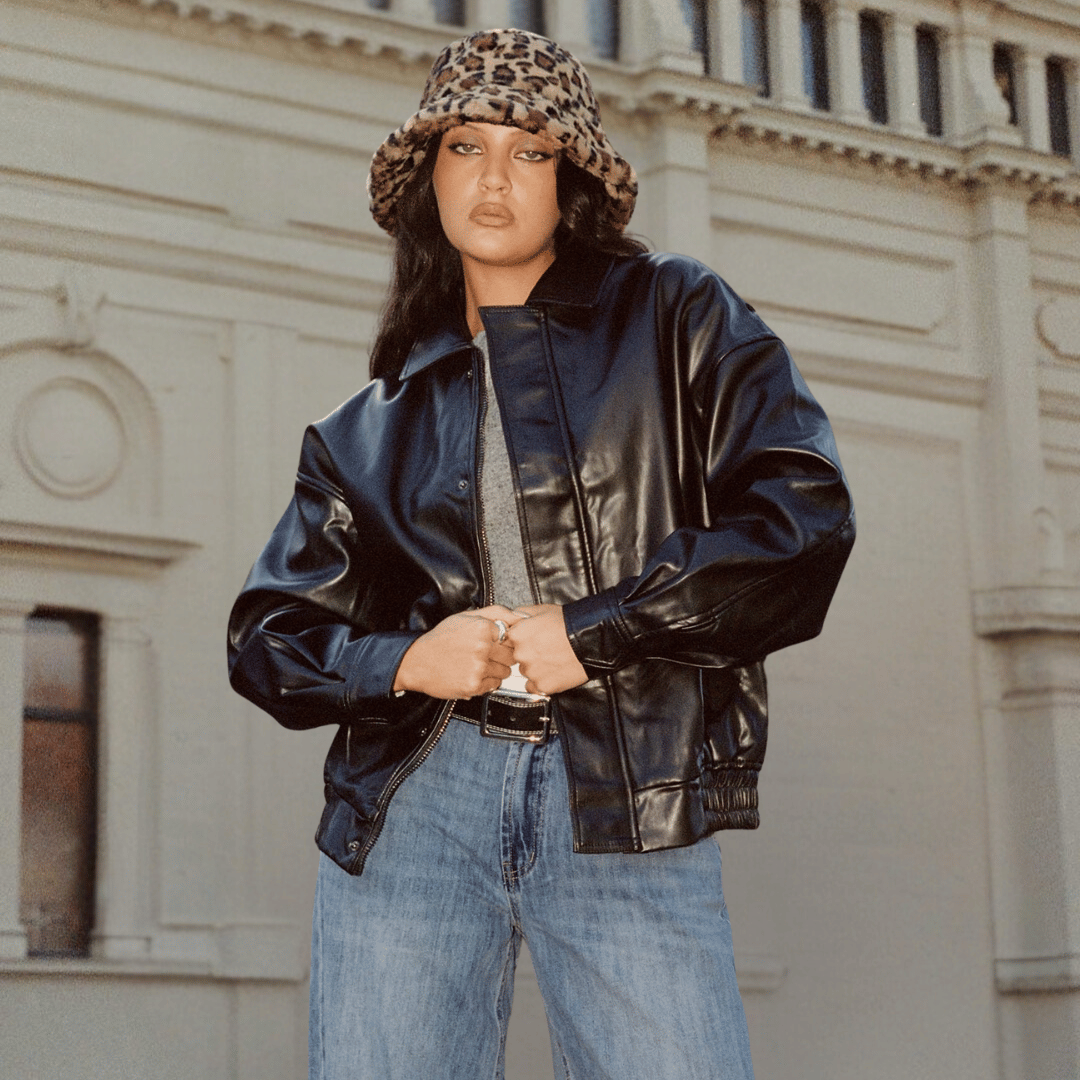 Levoire | Bomber Honorata Nahasta Noir