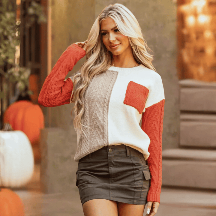 Levoire | Robe Daisy Muster Pour Un Look Ludique Orange