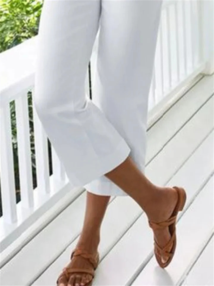 Levoire | Pantalon En Coton Et Lin Pour Femme