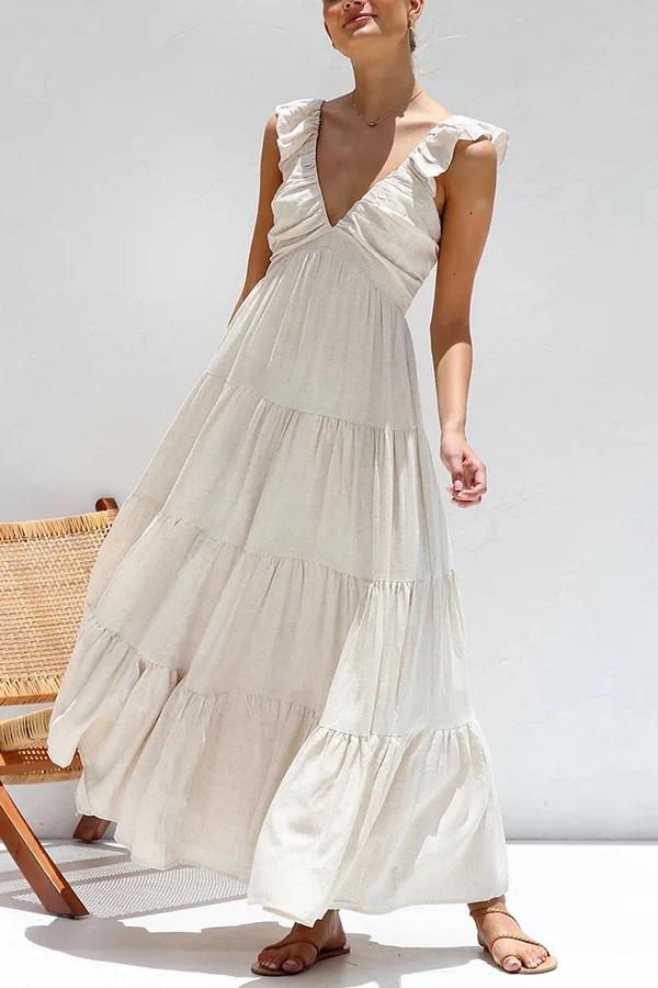 Levoire | Robe Élégante Confort Et Chic Beige