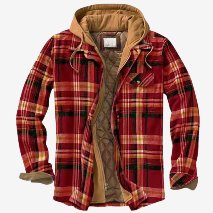 Levoire | Veste En Flanelle Rouge