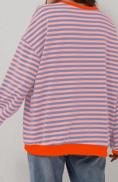 Levoire | Pull Oversize À Rayures