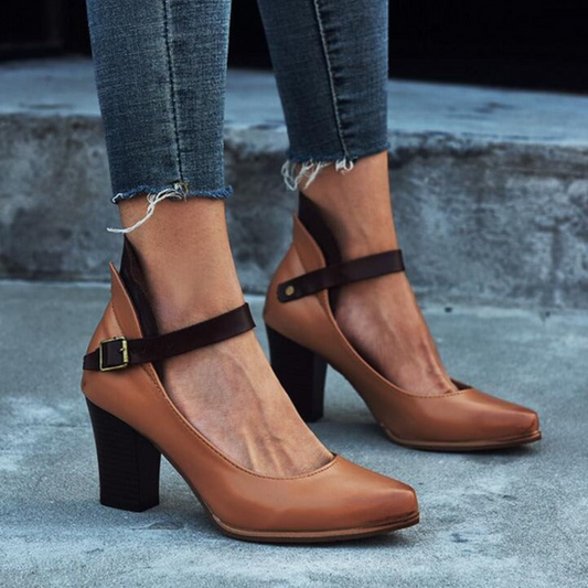 Levoire | Sandales À Talon Bicolore Pour - Femmes - Vintage