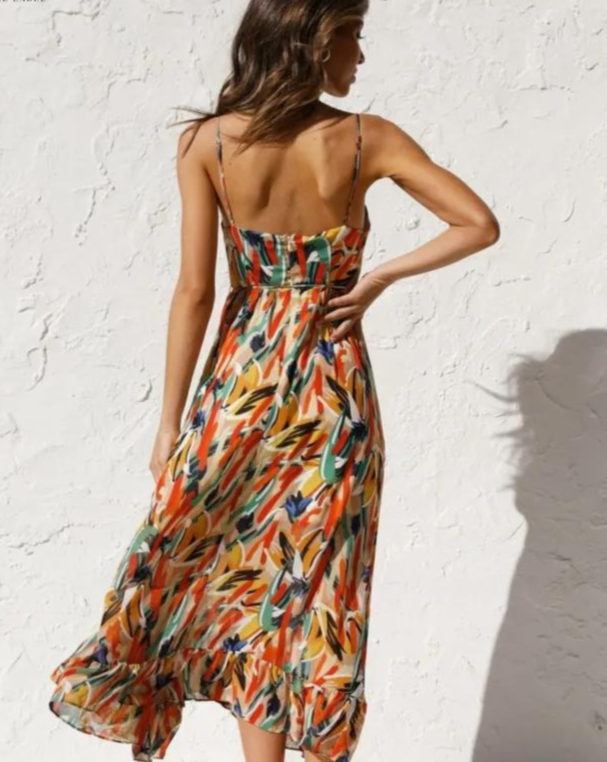 Levoire | Robe D'Été Colorée