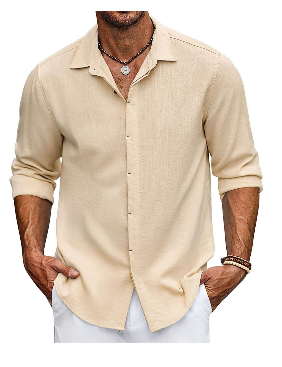 Levoire | Shirt Manches Courtes FR Homme En Coupe Ample Khaki