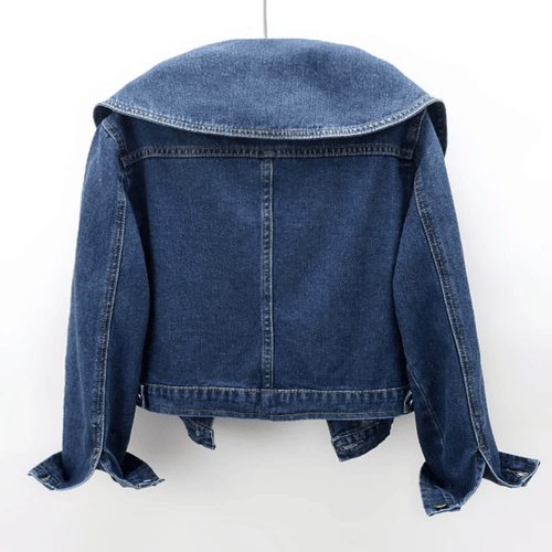 Levoire | Ludwig Denim Jacket Unique Sailor Collar & One Button Closure
