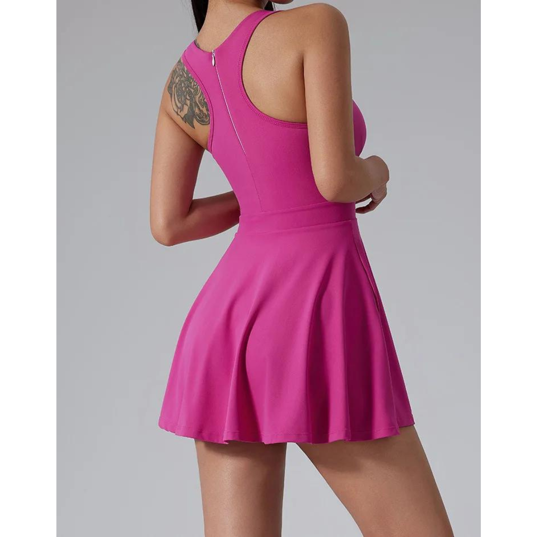 Levoire | Robe De Padel D'Été Pour Femmes Avec Jupon Structuré