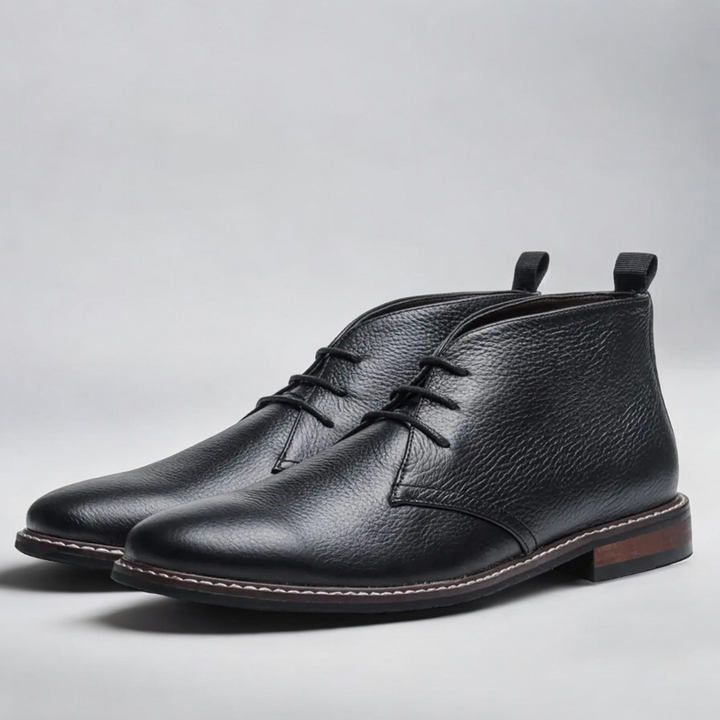 Levoire | Bottes Classiques Pour - Hommes - À Lacets Noir