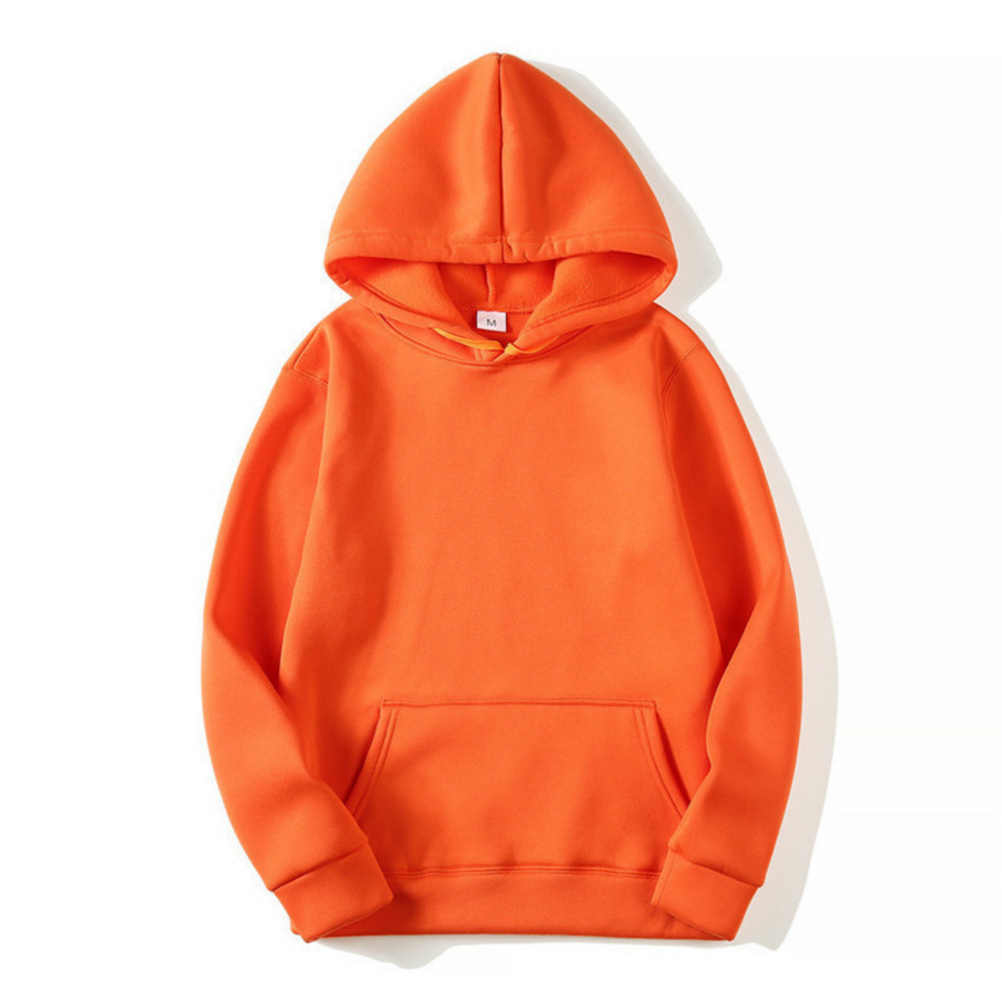 Levoire | Rento Manches Longues Sweat À Capuche Ample Avec Poches Orange