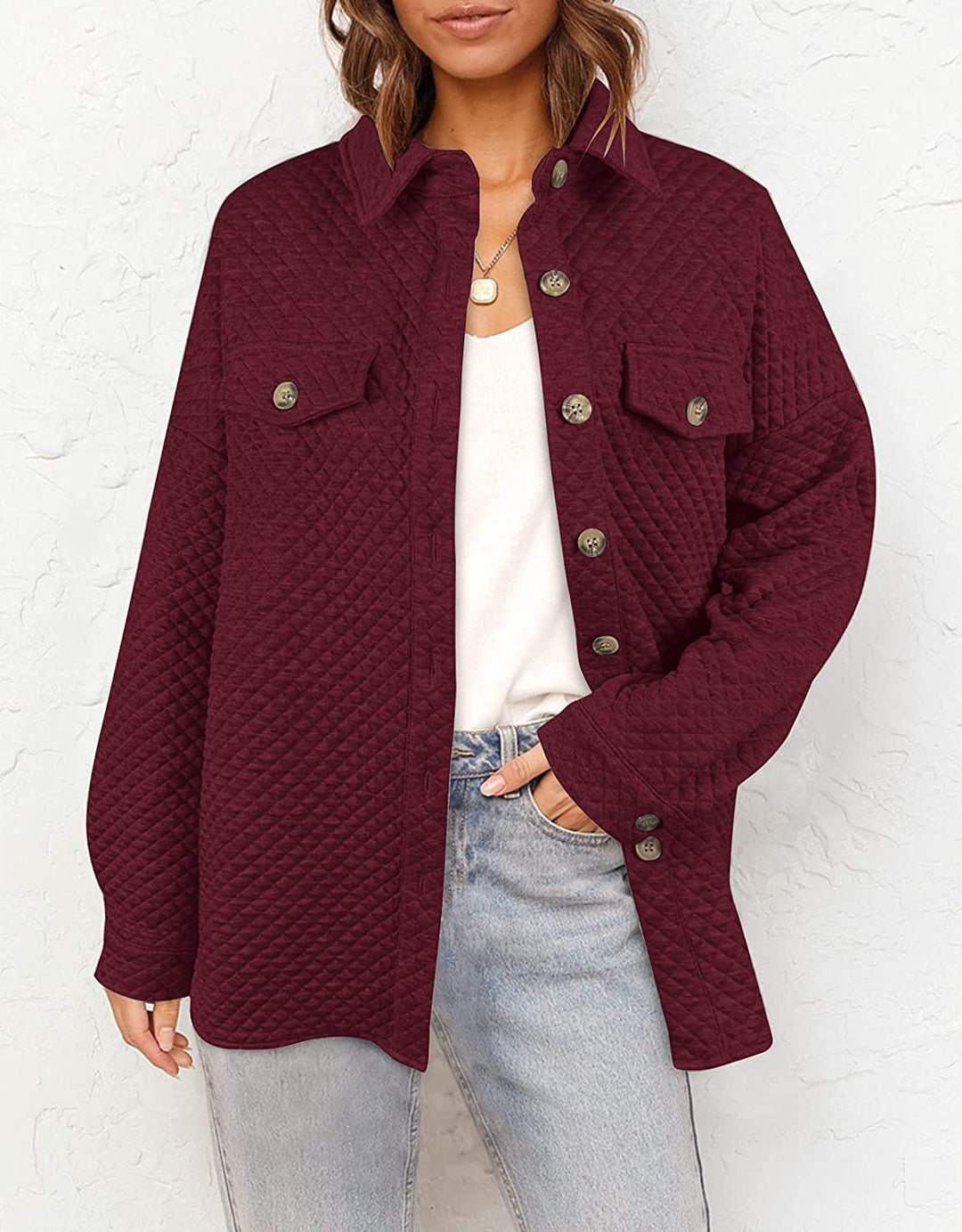 Levoire | Veste À La Mode Bordeaux