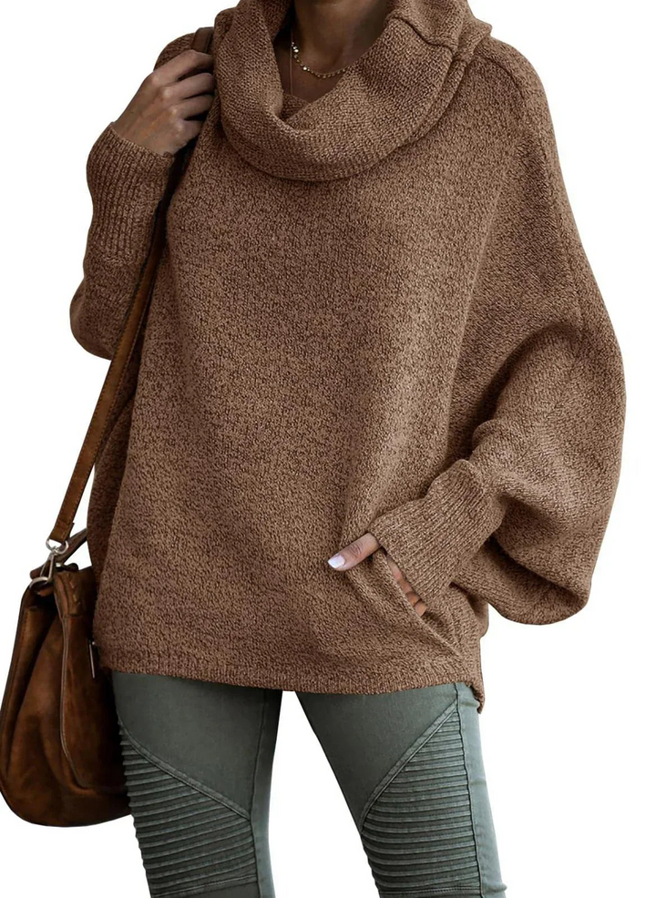 Levoire | Chauffe Pull Femmes Dans Le Style Hiver Marron clair