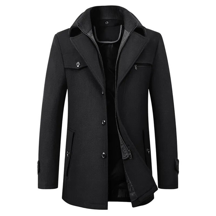 Levoire | Vêtement Polyvalent Élégant et Confortable Toute Saison Corvino Noir