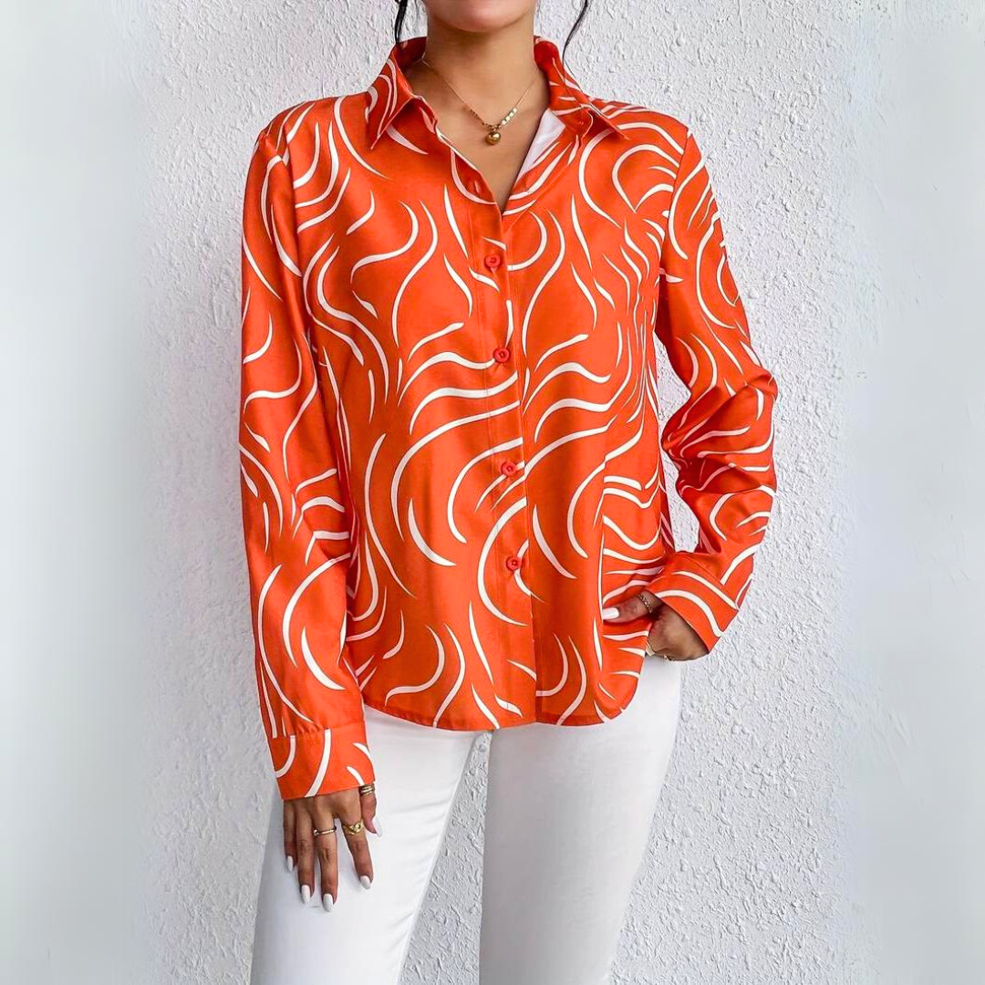 Levoire | Orange Em Football Chemise