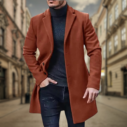 Levoire | Manteau classique d'automne Marron
