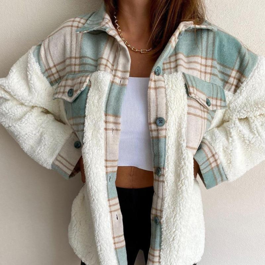Levoire | Manteau en laine pour femmes Vert