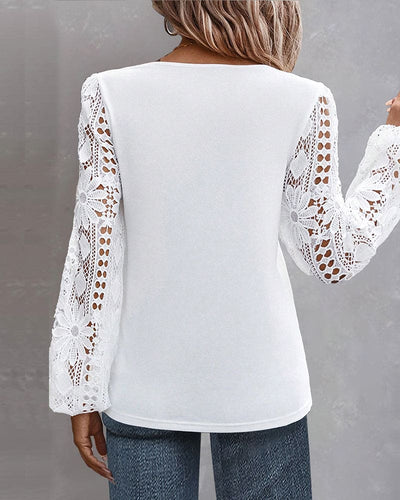 Levoire | Blouse Avec Dentelle
