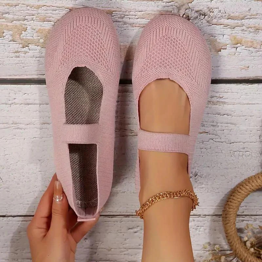 Levoire | Chaussures Décontractées En Tricot Pour - Femmes - Respirant Rose