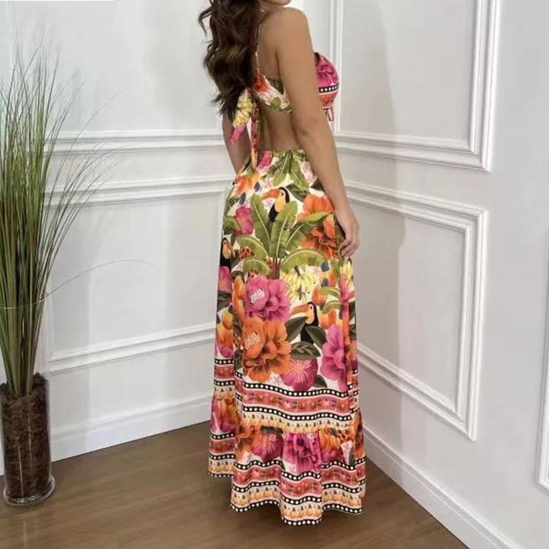 Levoire | Robe Maxi Femme Tropicale