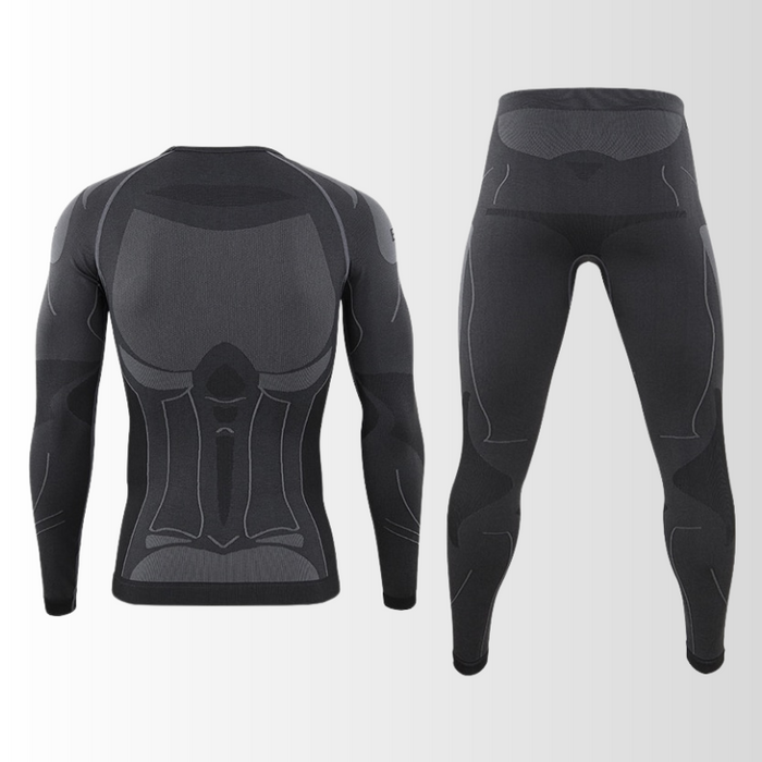 Levoire | Ensemble de sous-vêtements thermiques pour hommes Ajustement excellent Respirant et régulateur d'humidité