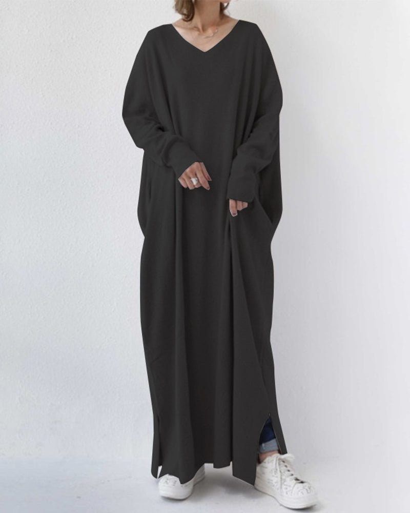 Levoire | Robe Avec Style De Pull Noir