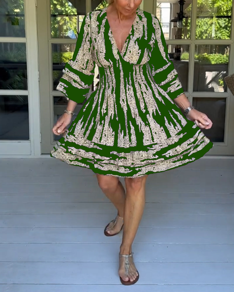 Levoire | Robe avec encolure et manches 3/4