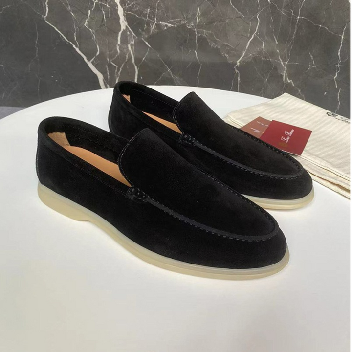 Levoire | Chic Mocassins FR Homme Au Design Classique Noir