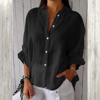 Levoire | Chemisier décontracté léger Nero