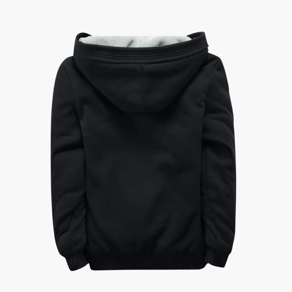 Levoire | Veste À Manches Longues Avec Doublure En Polaire, Capuche Et Fermeture Éclair