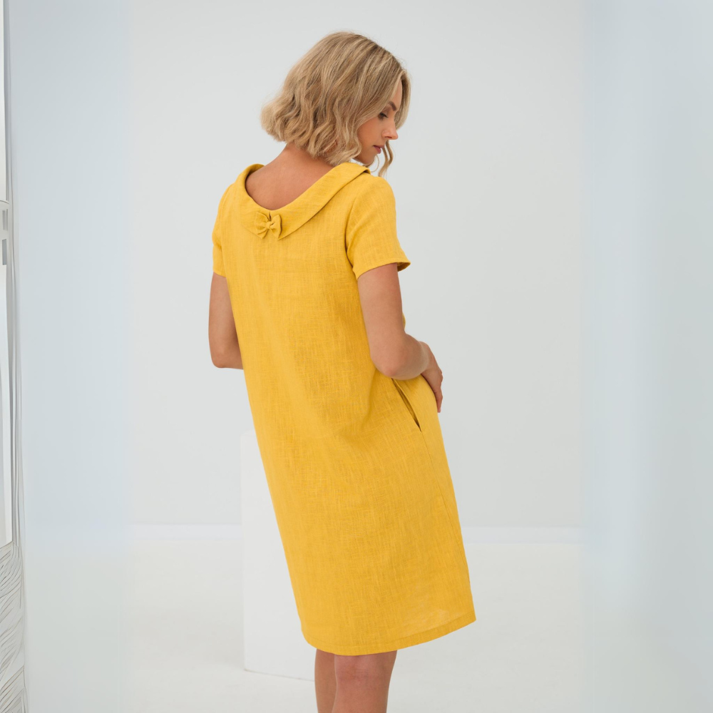 Levoire | Robe sans manches en lin doux