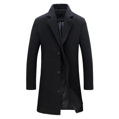 Levoire | Manteau long d'hiver Noir