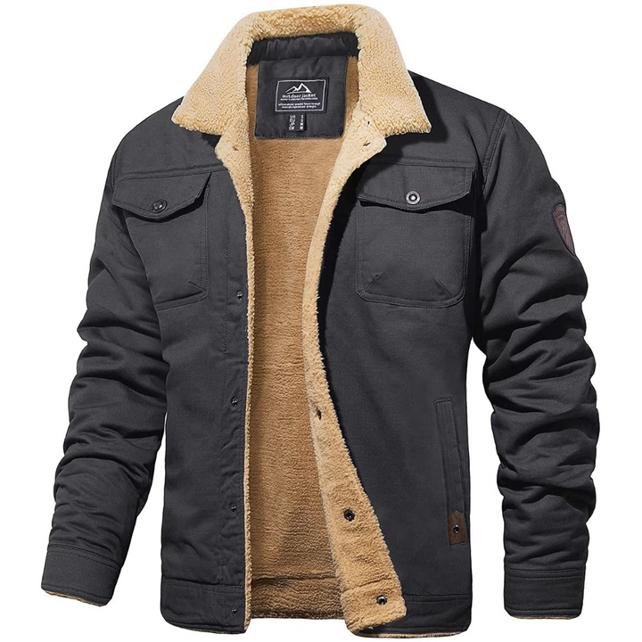 Levoire | Veste Bomber Durable Pour Hommes Gris