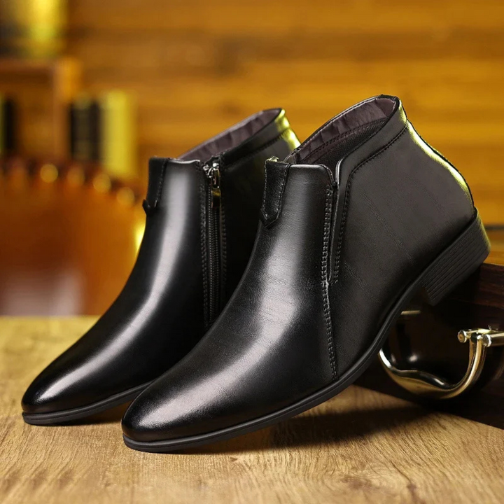 Levoire | Bottes À Glissière Latérale Pour - Hommes - Élégant Noir