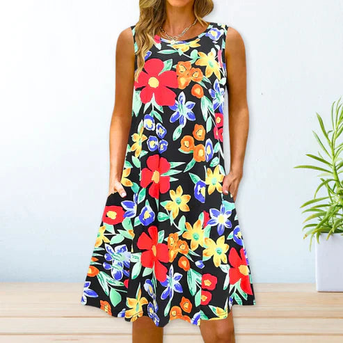 Levoire | Robe Élégante Aérée Féminine Noir