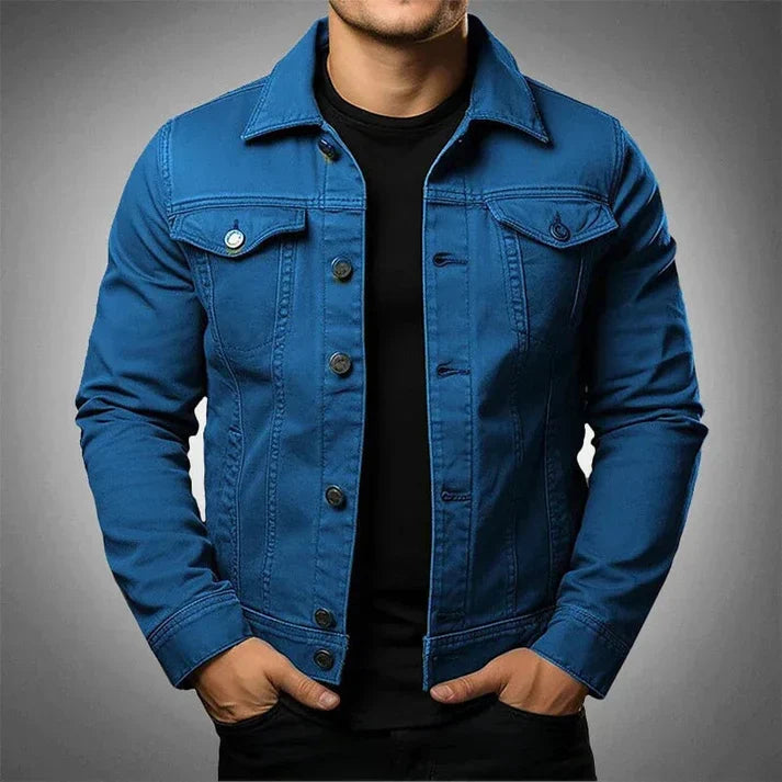 Levoire | Veste En Jean Robuste Bleu