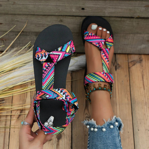 Levoire | Sandales Pour Femmes Avec Motif De Sangle