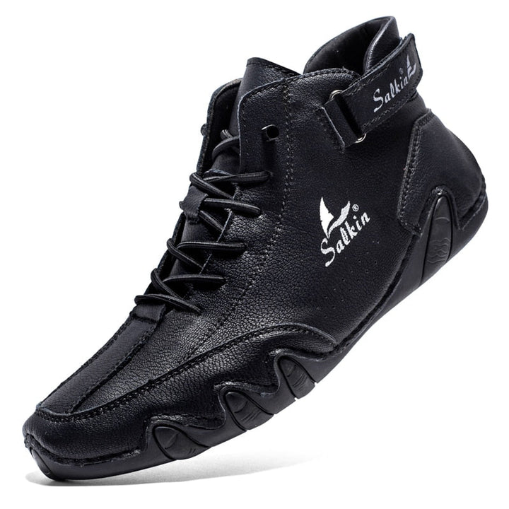 Levoire | Chaussures En Cuir Orthopédiques Pour Le Confort Noir