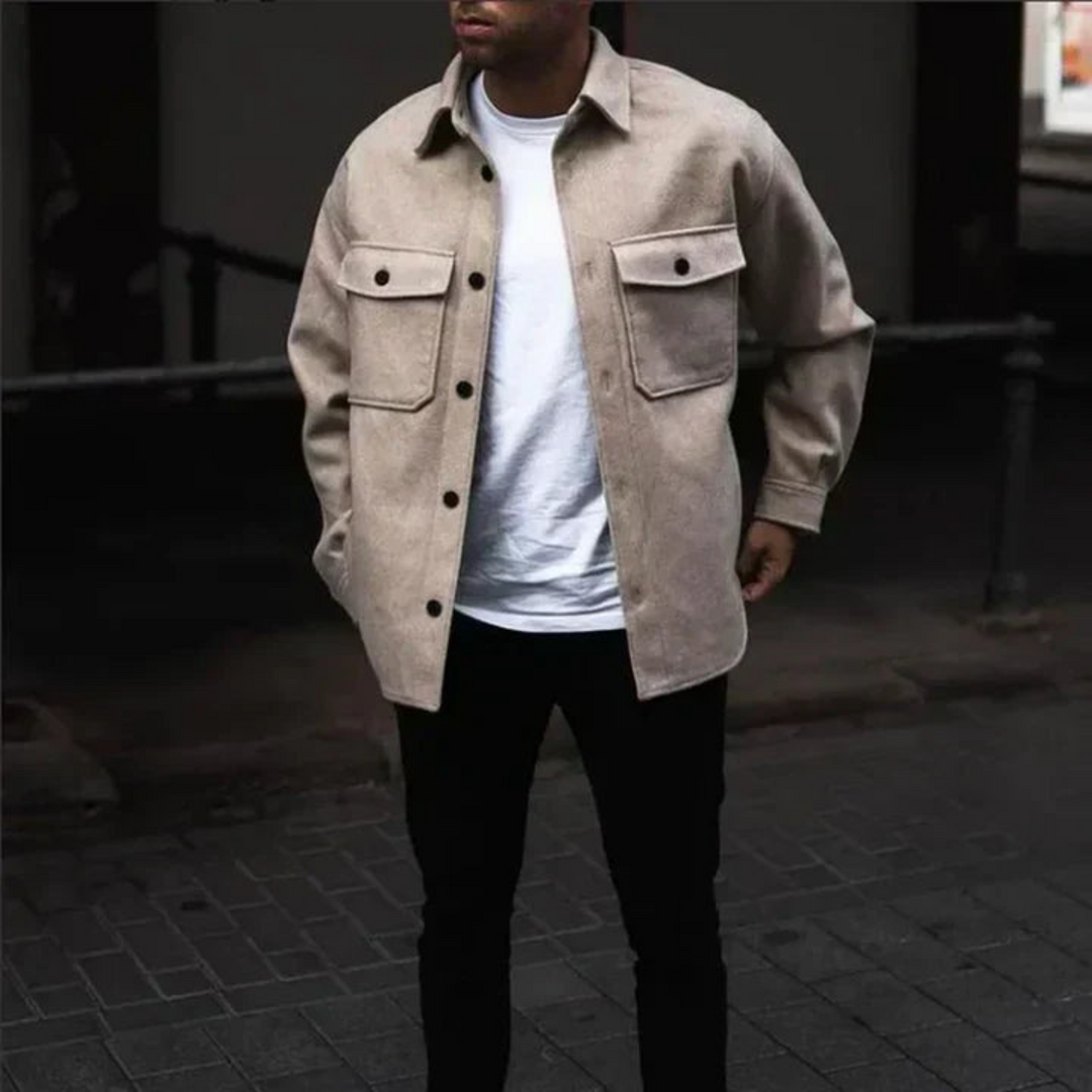 Levoire | Jacke FR Hommes Chaud Pour L'Hiver Khaki