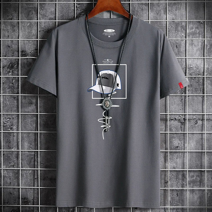 Levoire | Décontracté & T-Shirt Élégant Gris